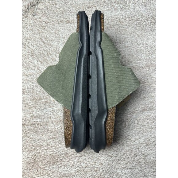 Quiksilver Deck Double Band Slide Sandals Men\'s Size 7 Olive Green New main image 8
